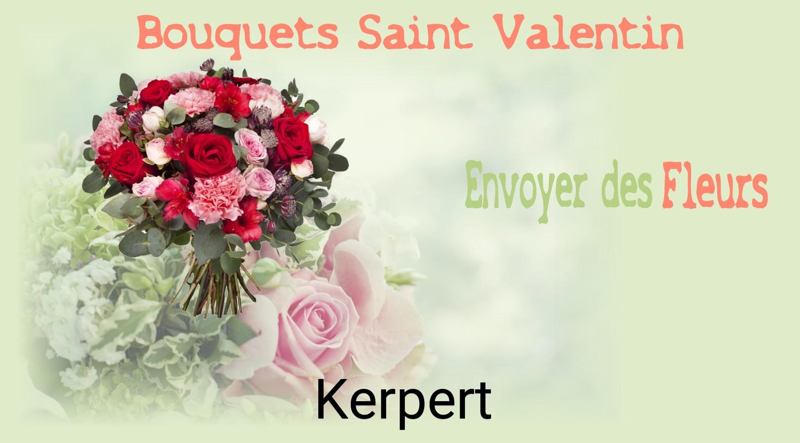Roses de Saint-Valentin livrées à Kerpert
